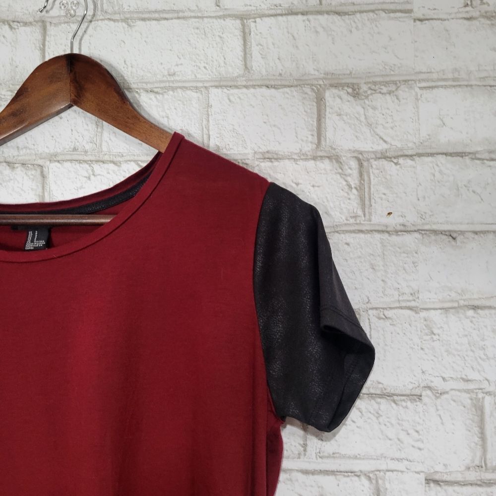 Forever 21 dark red tee - Picture 8 of 16